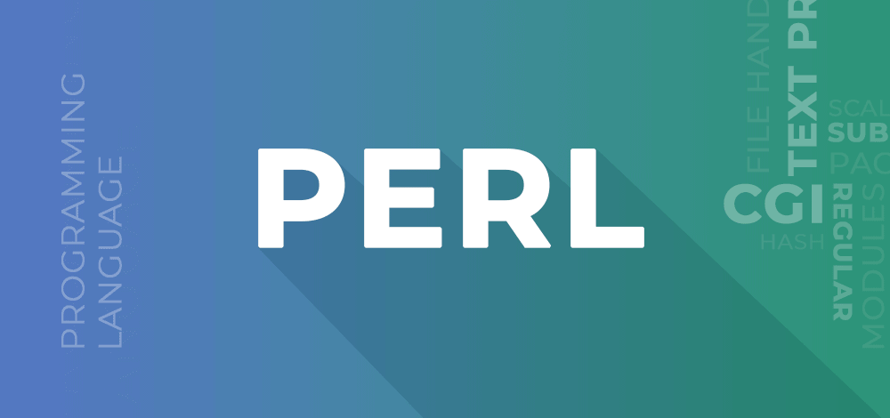 Perl Programming Language - GeeksforGeeks