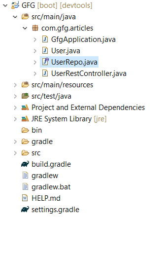 Project Folder Structure