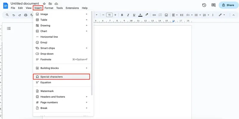 how-to-add-stars-in-google-docs-geeksforgeeks