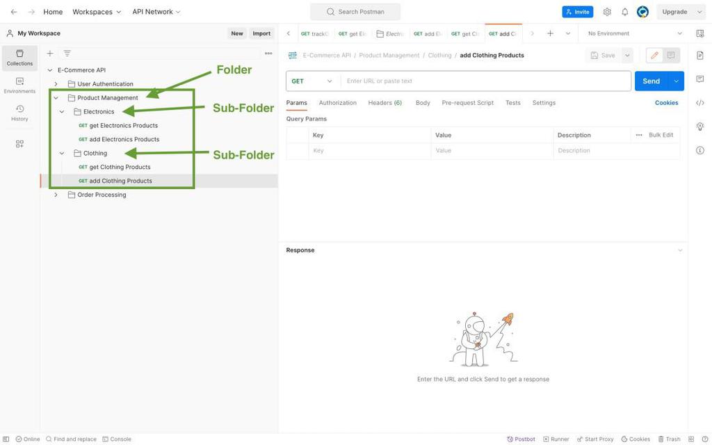 Use of Folders and Sub-folders in Postman Collections - GeeksforGeeks