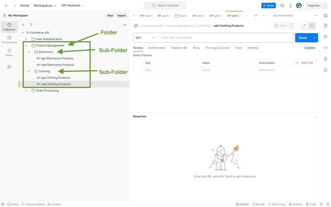 Use of Folders and Sub-folders in Postman Collections - GeeksforGeeks