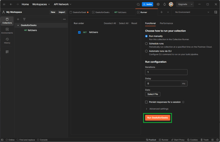 How To Generate Reports Using Postman Tool ? - GeeksforGeeks