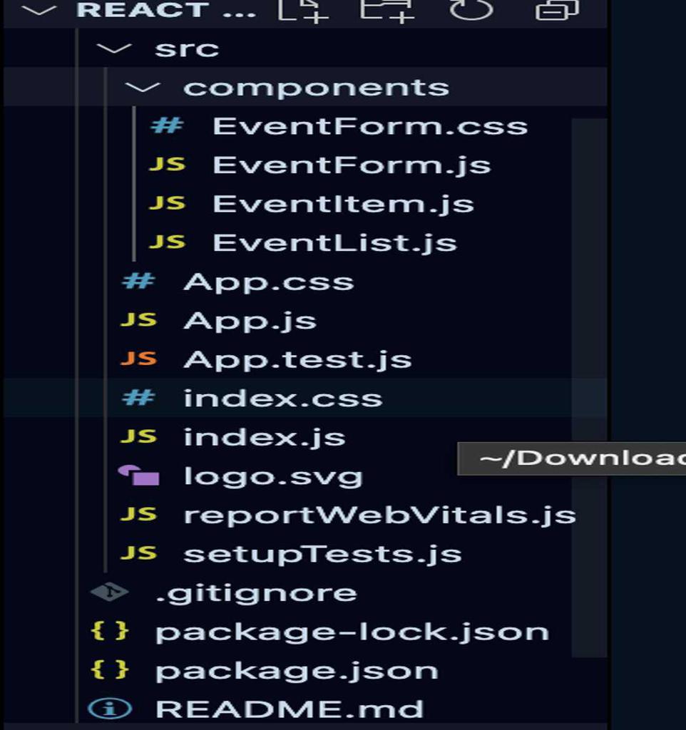 Event Management Web App using MERN - GeeksforGeeks