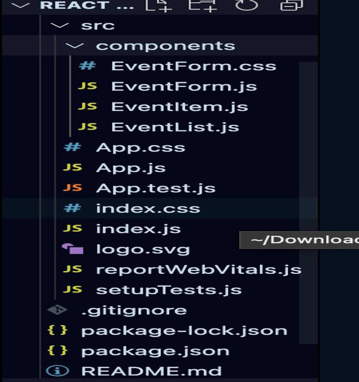 Event Management Web App using MERN - GeeksforGeeks