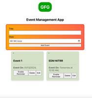 Event Management Web App using MERN - GeeksforGeeks