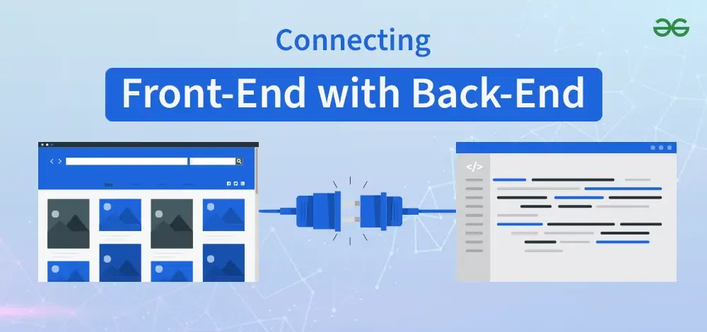 Frontend vs Backend - GeeksforGeeks