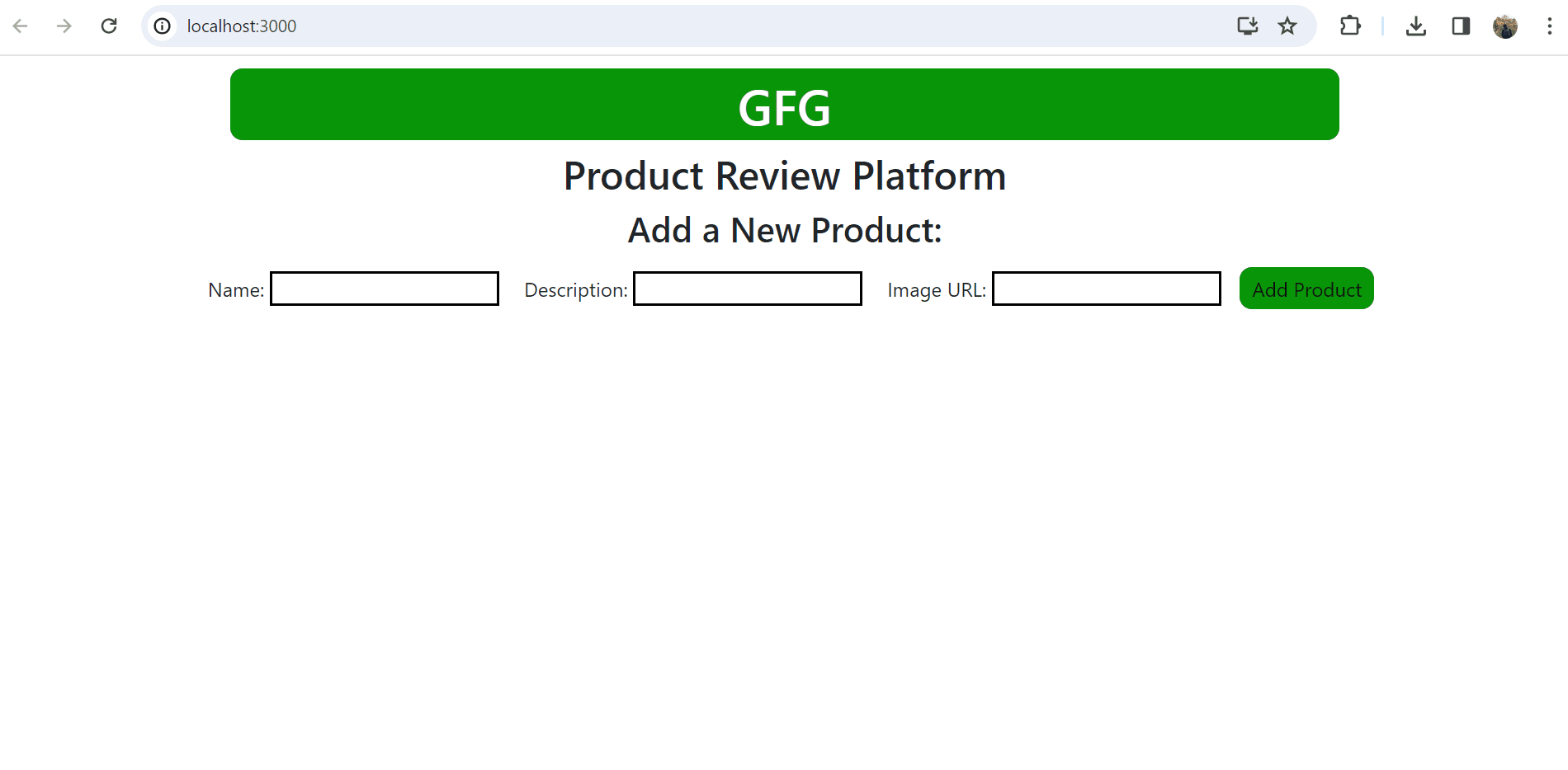 Product Review Platform using MERN - GeeksforGeeks