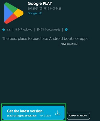 google play store apk download for pc