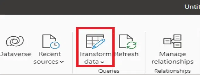 Transform data in Power BI