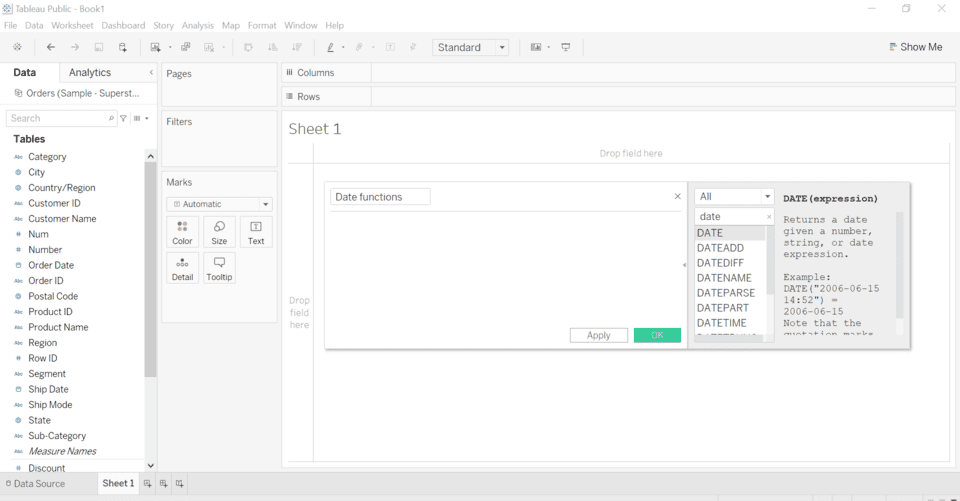 15 useful tableau date functions – sql tableau date – FIOGN