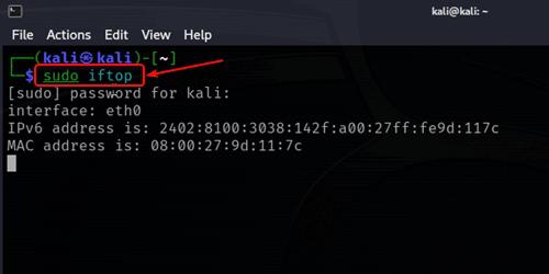 Connected Devices on our Network with their IP addresses.