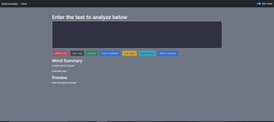 Text Converter App Using React - GeeksforGeeks
