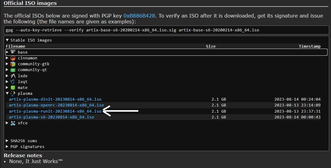 Downloading ISO File