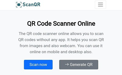 Scan QR Codes on a Windows