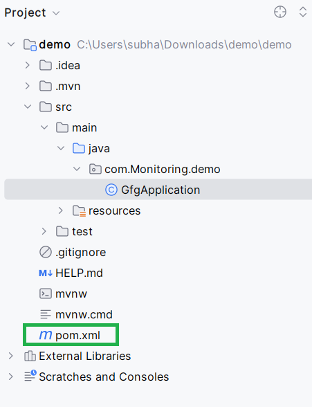 Project Folder Structure