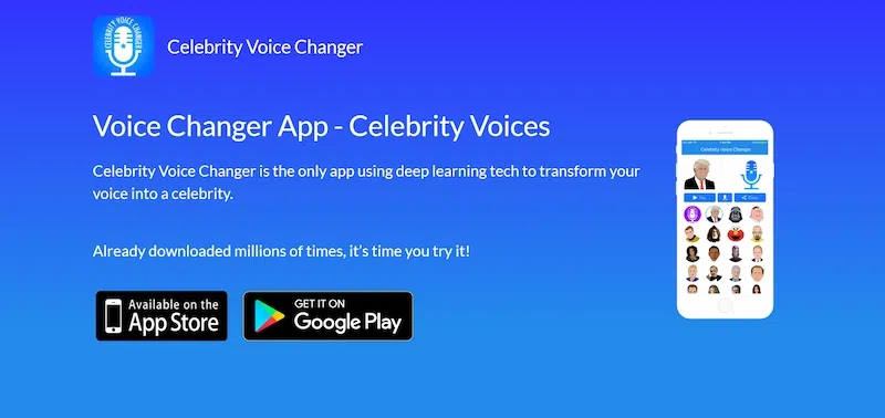 Celebrity Voice Changer