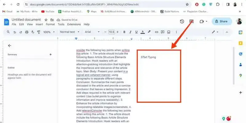 How to Make Two Columns in Google Docs - GeeksforGeeks