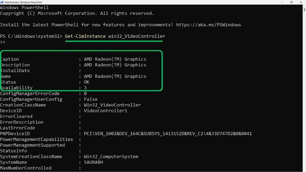 Check-Your-GPU-with-PowerShell