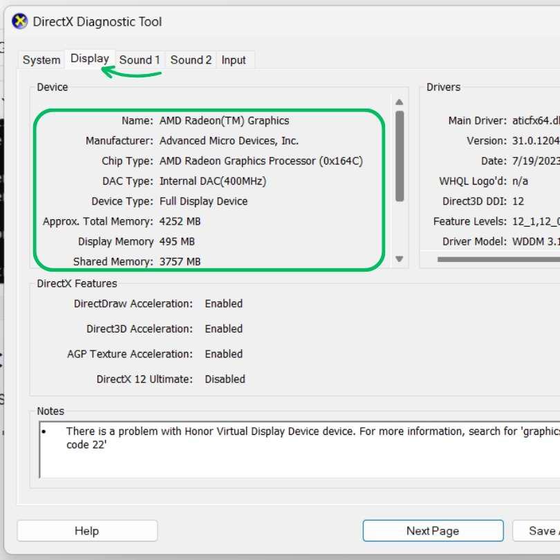 Check-Your-GPU-Using-DirectX-Diagnostic-Tool