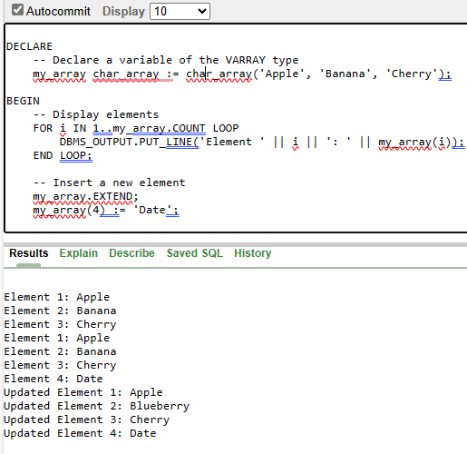 Varray-using-CHAR-Data-Type