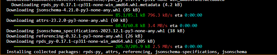 Install Jsonschema