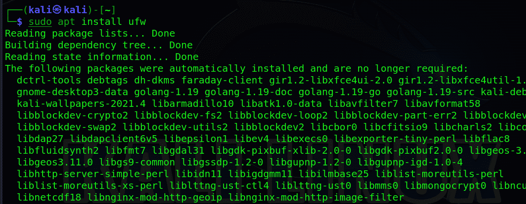 Configuring Firewall