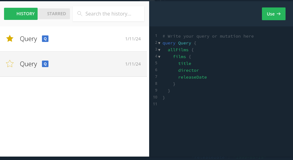 GraphQL_History