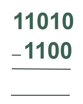 Binary-Subtraction Method 2 Step-1