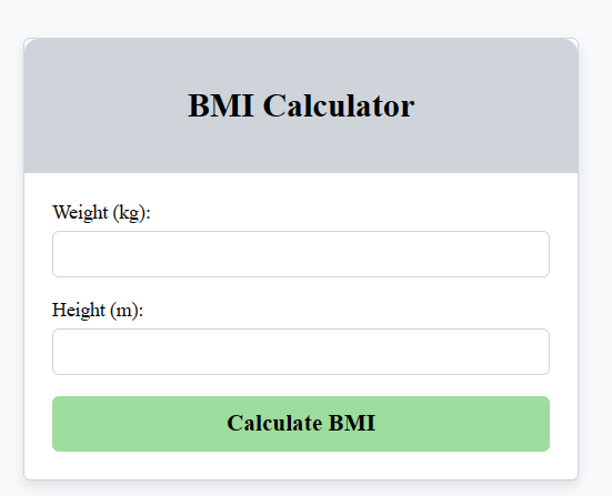 Simple BMI calculator using Python - GeeksforGeeks