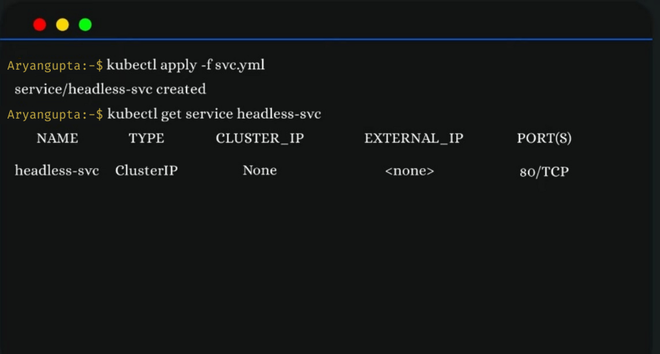 Kubernetes Headless Service - GeeksforGeeks