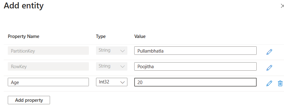 Adding multiple entities 