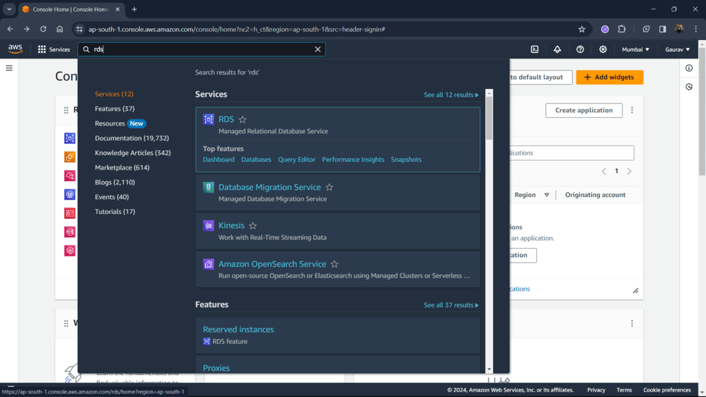 AWS Management Console