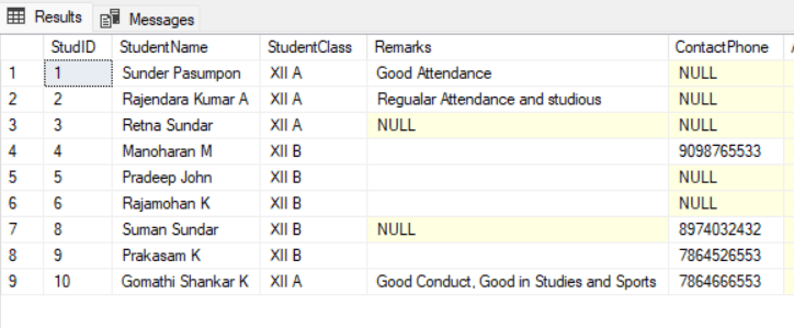 StudentsInfo-Table-Data