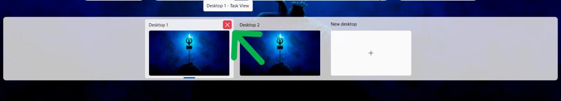 How-To-Close-A-Desktop-In-Windows-11