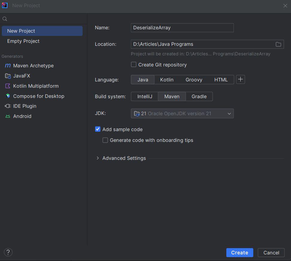 Deserialize JSON Array to a Single Java Object with Jackson