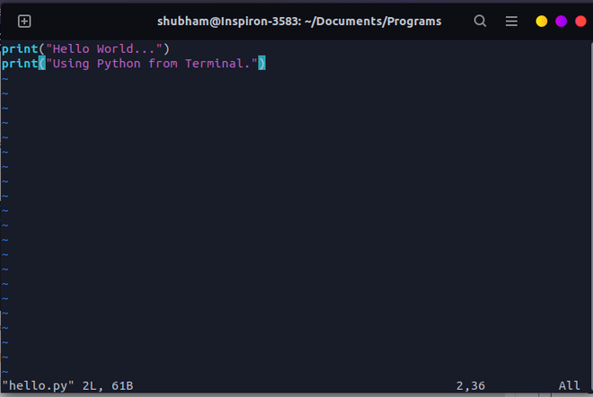 Open And Run Python Files In The Terminal GeeksforGeeks Open And Run Python Files In The Terminal GeeksforGeeks