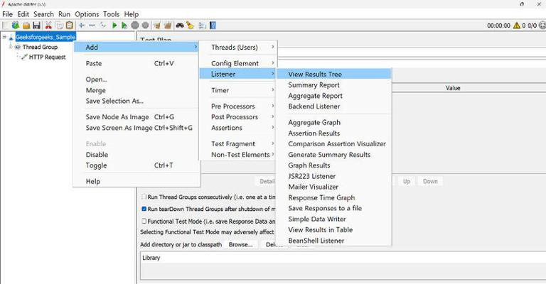 How to Use JMeter for Performance and Load Testing? - GeeksforGeeks