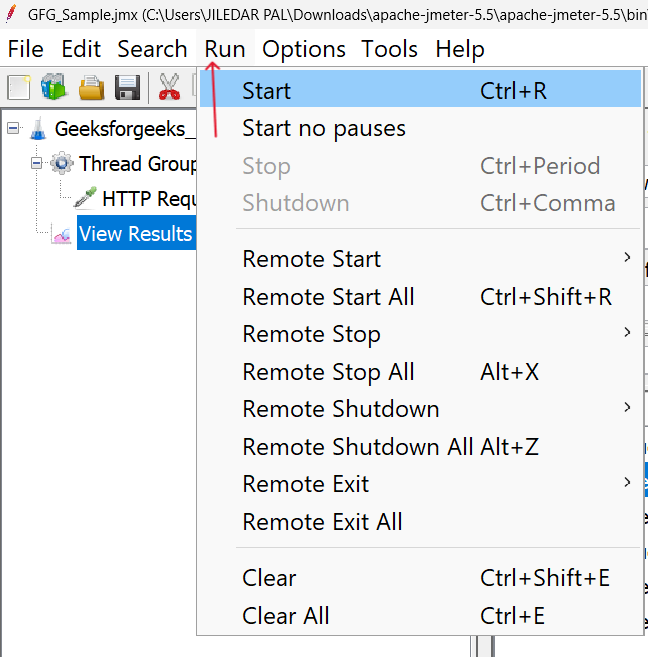 How To Use JMeter For Performance And Load Testing? - GeeksforGeeks