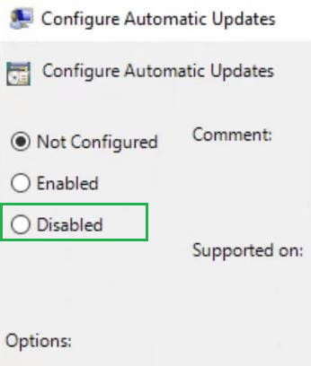 7--Disable