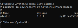 Install Alembic In Python - GeeksforGeeks