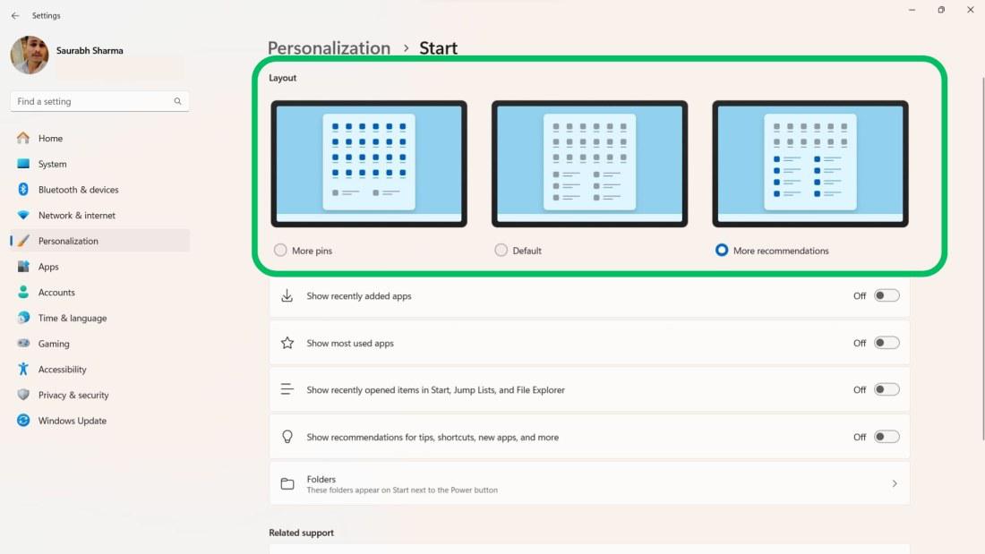 how-to-change-the-layout-of-the-start-menu?