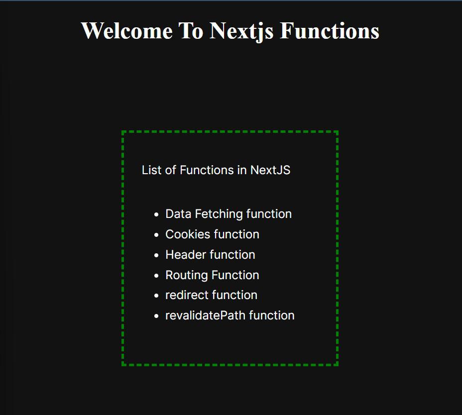 Functions-in-Nextjs