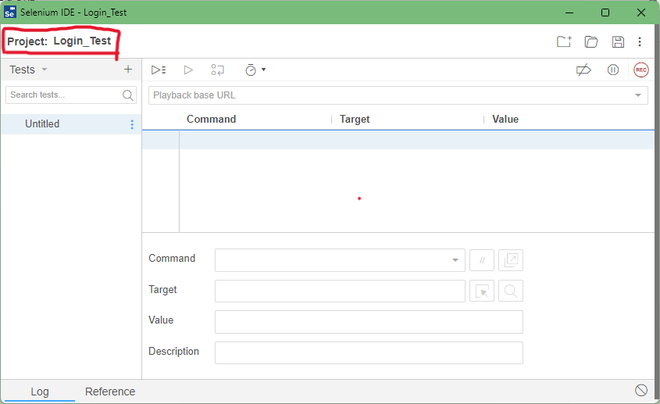 project-name-selenium-ide