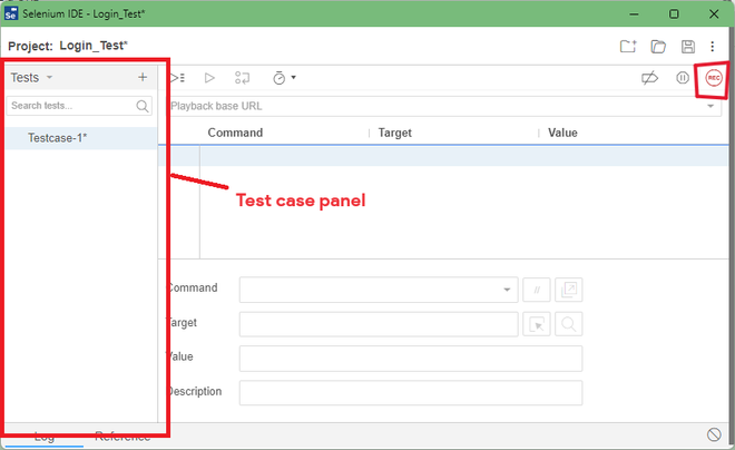 test-case-pannel