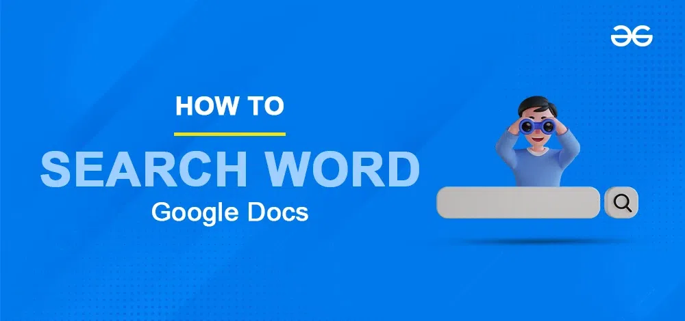 How to Search for a Word in Google Docs