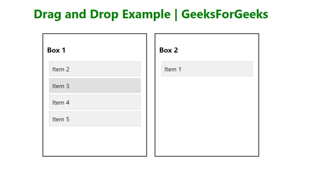 Building a Drag and Drop Interface with React Hooks - GeeksforGeeks