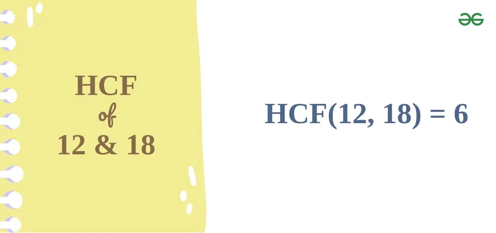 HCF-of-12-and-18