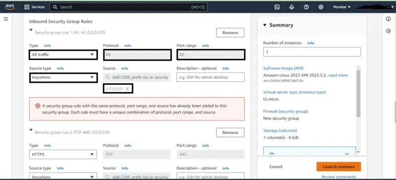 Configuring-Security-groups