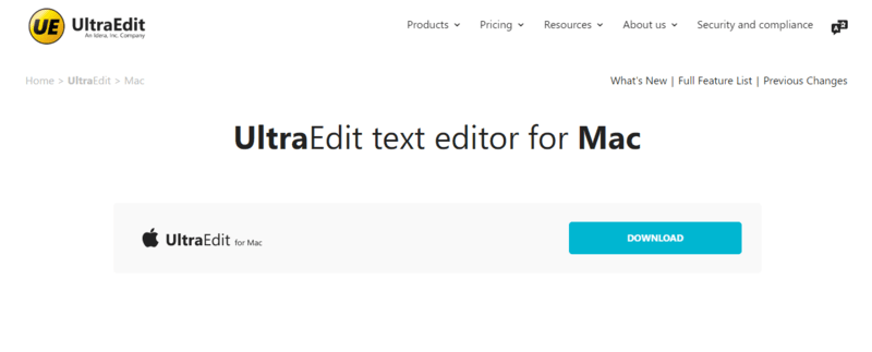 UltraEdit-Code/Text Editors For Mac