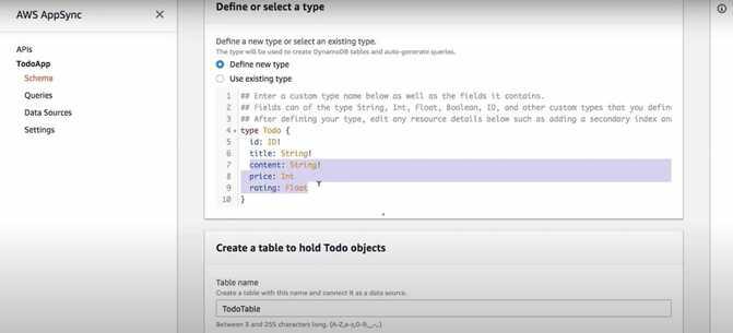 Defining Data sources